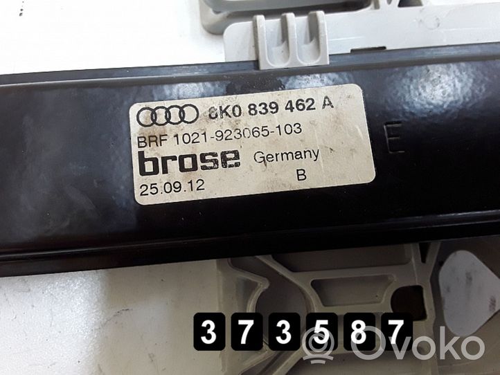 Audi A4 S4 B8 8K Etuoven ikkunan nostin moottorilla 8K0959812A8K0839462A