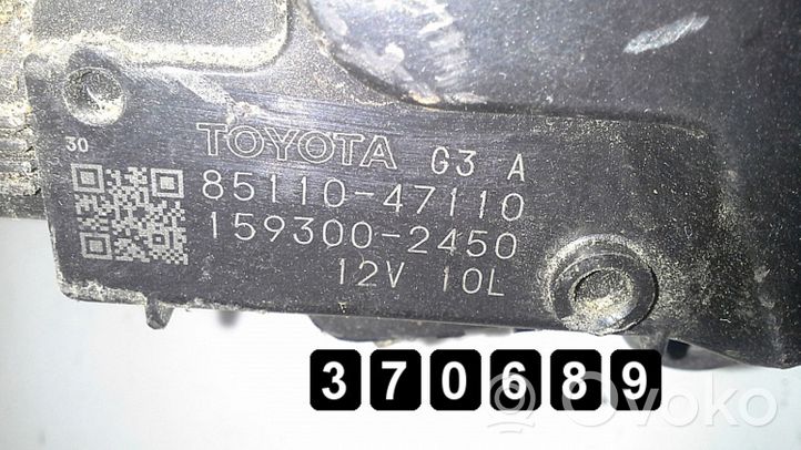 Toyota Prius (XW30) Mechanizm i silniczek wycieraczek szyby przedniej / czołowej 8511047110