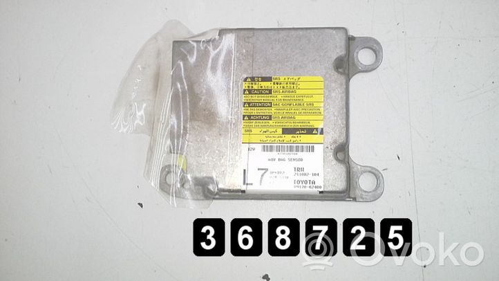 Toyota Corolla E120 E130 Moottorin ohjainlaite/moduuli 211082-104 89170-02400