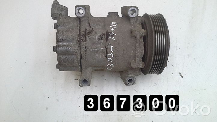 Citroen C3 Ilmastointilaitteen kompressorin pumppu (A/C) 1400hdi sd6v12 1430