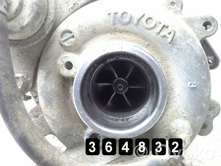 Toyota Hilux (AN10, AN20, AN30) Turbina 2500 D4D 17201-30140