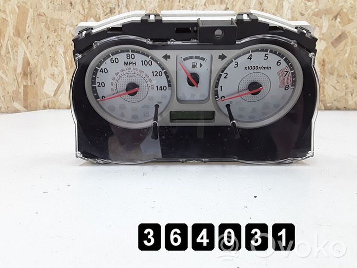 Nissan Note (E11) Compteur de vitesse tableau de bord 1600petrol 9U22C