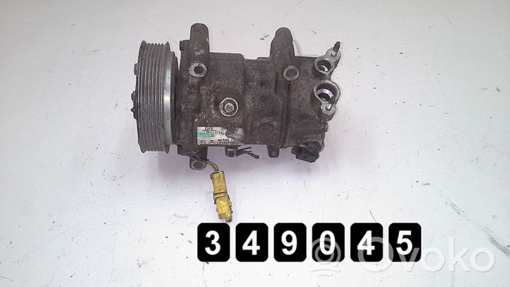 Peugeot 207 Ilmastointilaitteen kompressorin pumppu (A/C) 1400hdi