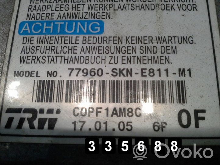 Honda CR-V Calculateur moteur ECU 77960-SKN-E811