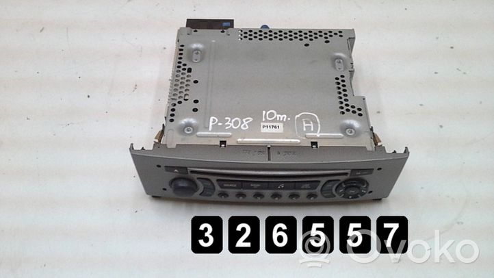 Peugeot 308 Panel / Radioodtwarzacz CD/DVD/GPS 96662671XH04