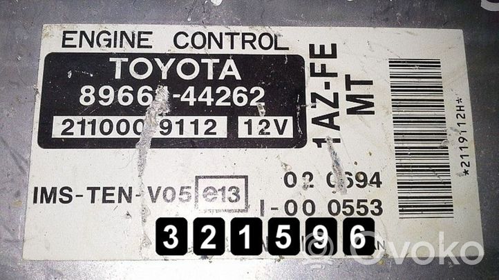 Toyota Avensis Verso Moottorin ohjainlaite/moduuli 8966144262