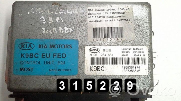 KIA Clarus Calculateur moteur ECU M26104FED