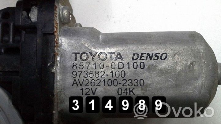 Toyota Auris 150 Etuoven ikkunan nostin moottorilla 85710-0D100