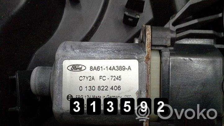 Ford Fiesta Priekinio el. Lango pakėlimo mechanizmo komplektas 8A61-14A389-A