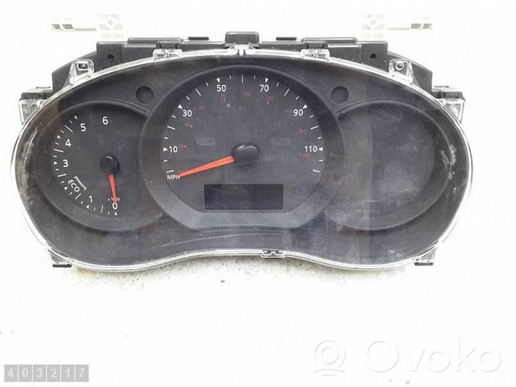 Renault Kangoo II Compteur de vitesse tableau de bord P248103599R