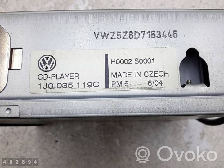 Volkswagen Sharan CD/DVD-vaihdin 1J0035119C