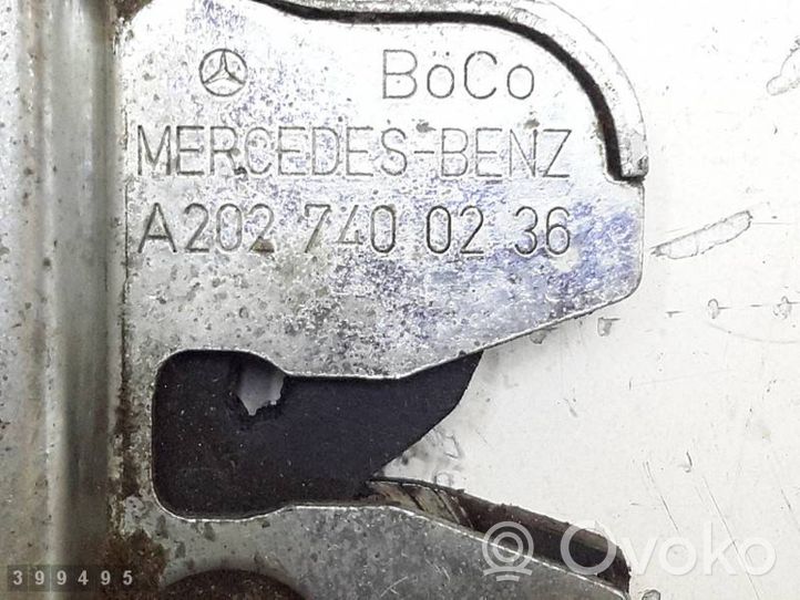 Mercedes-Benz C W202 Blocco/chiusura/serratura del portellone posteriore/bagagliaio A2027400236