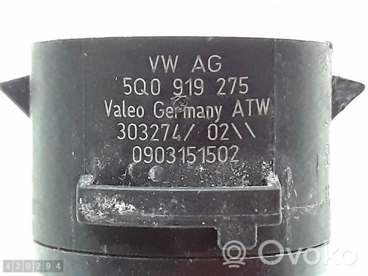Skoda Yeti (5L) Uchwyt tylnego czujnika parkowania PDC 5Q0919275