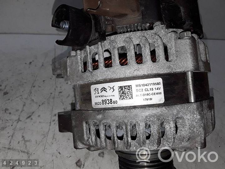 Citroen C5 Aircross Generaattori/laturi 9820893880