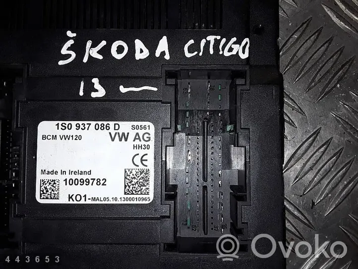 Skoda Citigo Moduł / Sterownik komfortu 1S0937086D