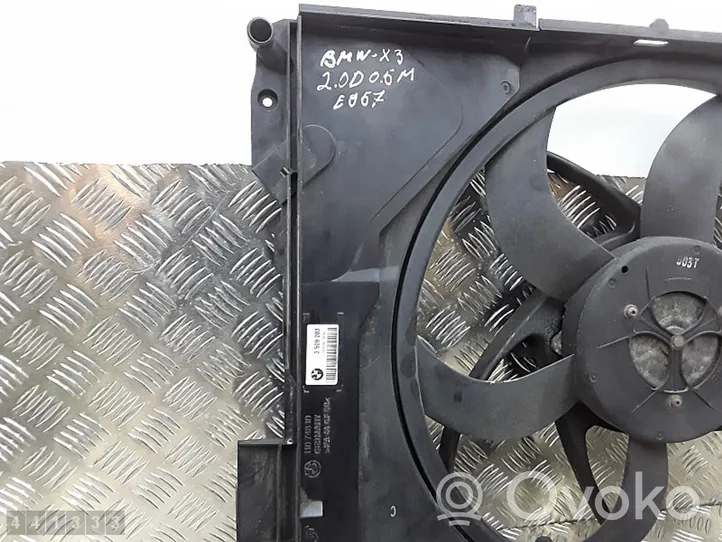 BMW X3 E83 Ventilatore di raffreddamento elettrico del radiatore 179434629