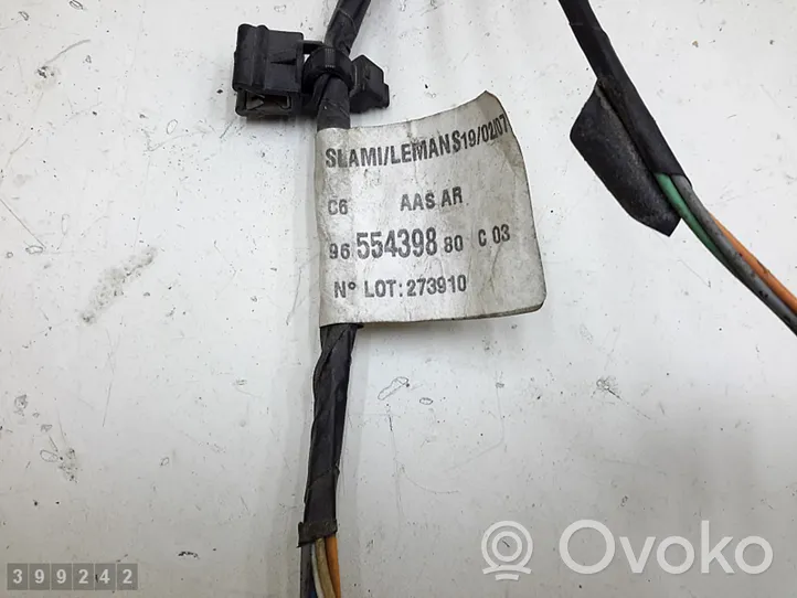 Citroen C6 Engine installation wiring loom 9655439880