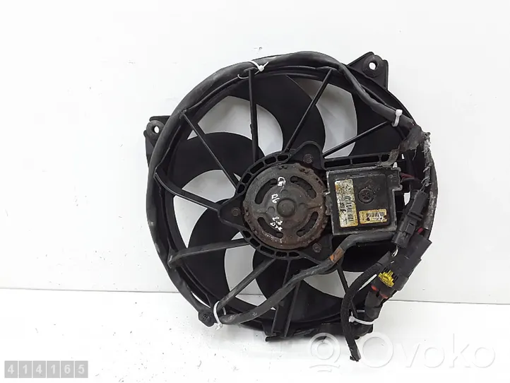 Citroen C6 Electric radiator cooling fan 9656346780