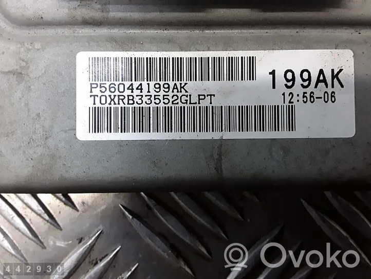 Jeep Grand Cherokee (WK) Module de contrôle de boîte de vitesses ECU P56044199AK