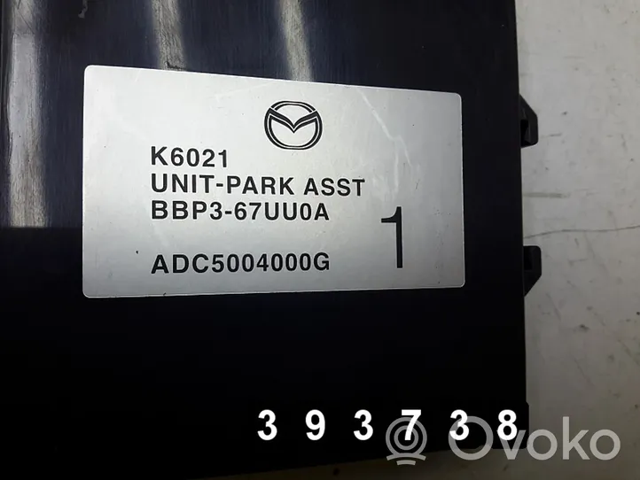 Mazda 3 II Pysäköintitutkan (PCD) ohjainlaite/moduuli bbp367uu0a