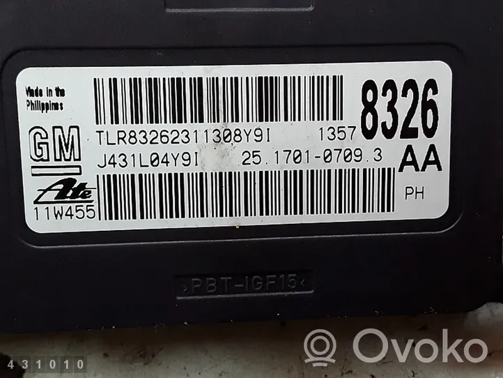 Opel Astra H Moduł / Sterownik ESP 13578326