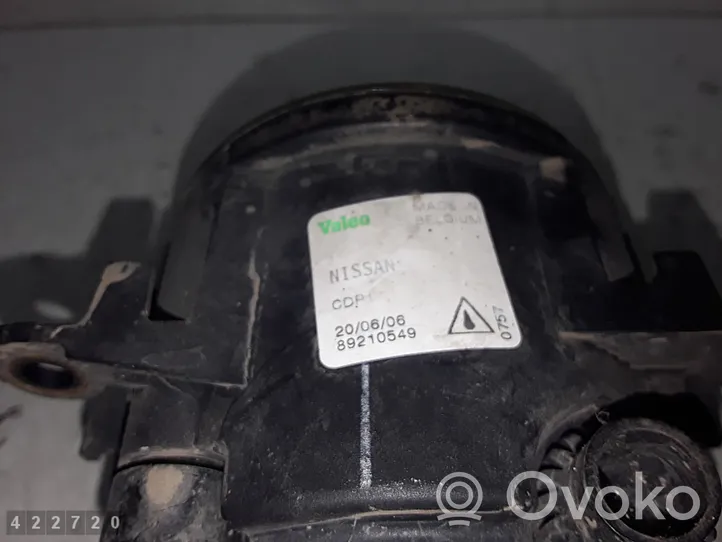 Nissan Navara Światło przeciwmgłowe przednie 89210549