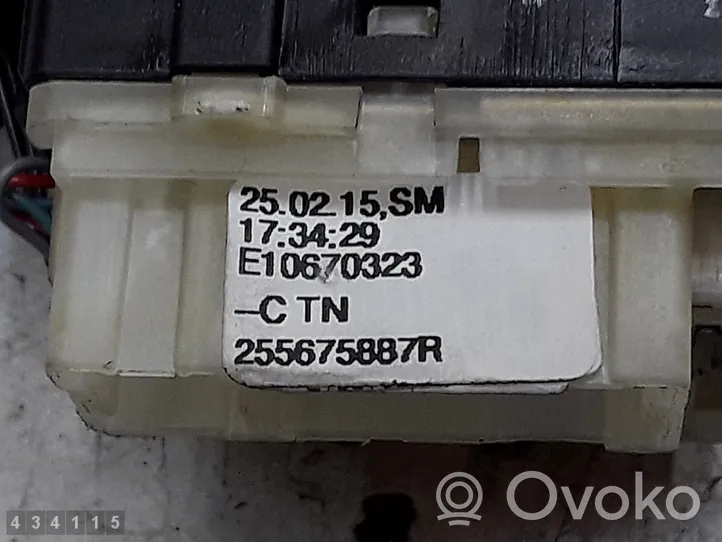 Renault Clio IV Manetka / Przełącznik wycieraczek 255675887r