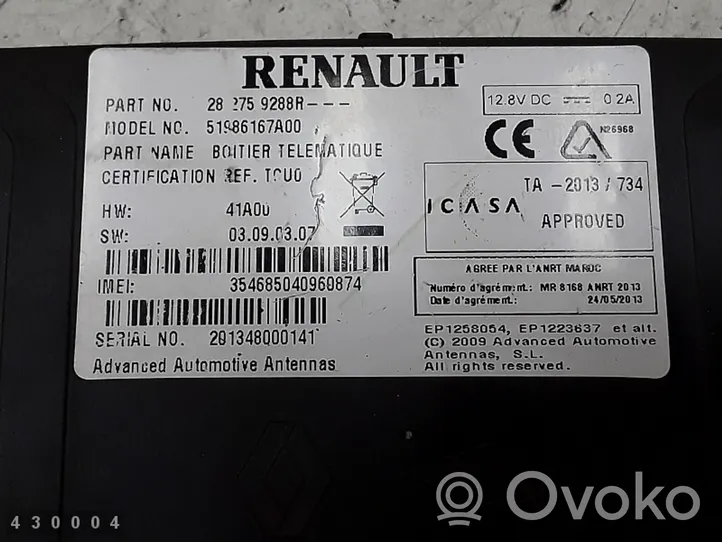 Renault Kangoo II Unité / module navigation GPS 