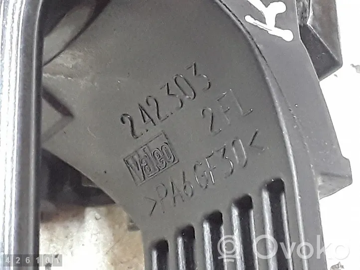 Toyota Avensis T250 Rączka wewnętrzna drzwi tylnych samochodów dostawczych 2423032fl