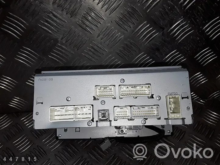 Toyota Hilux (AN10, AN20, AN30) Unidad delantera de radio/CD/DVD/GPS 861400K120H