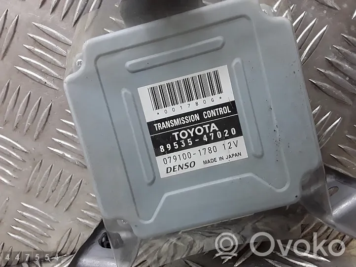 Toyota Prius (NHW20) Sterownik / Moduł skrzyni biegów 8953547020
