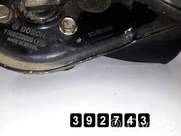 Volkswagen Fox Mechanizm wycieraczek szyby przedniej / czołowej 5z0955603