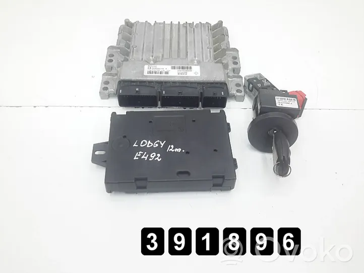 Dacia Lodgy Kit centralina motore ECU e serratura 