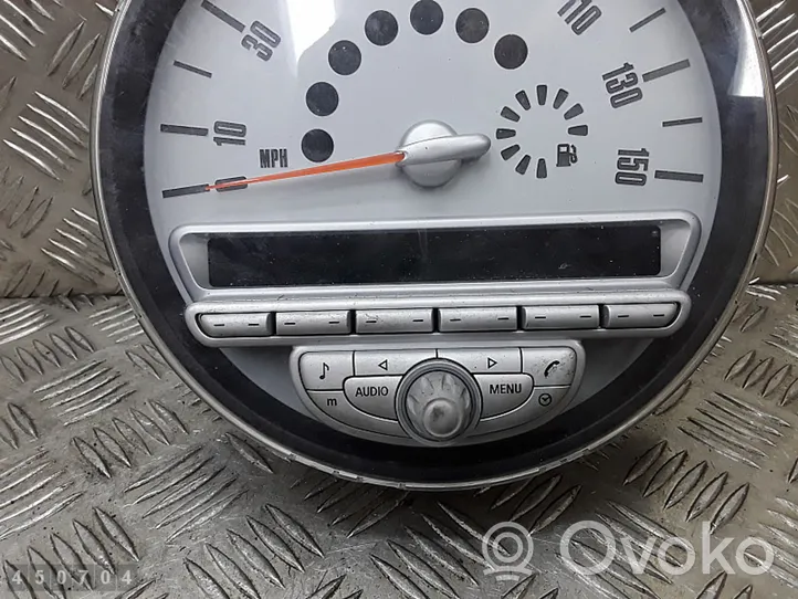 Mini Cooper Hatch Hardtop Tachimetro (quadro strumenti) 62116977077