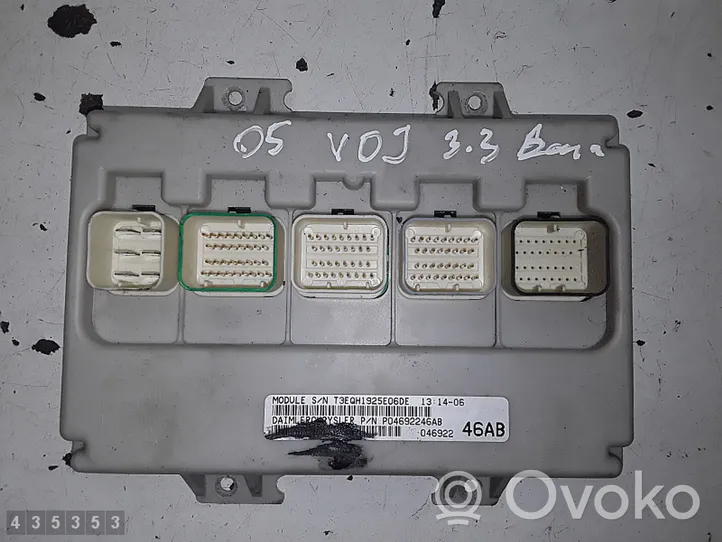 Chrysler Voyager Sterownik / Moduł ECU p04692246ab