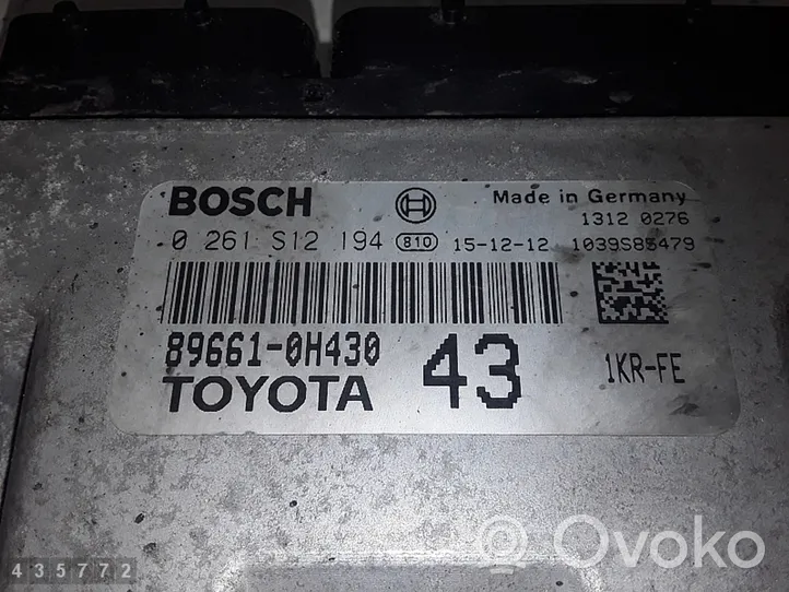 Toyota Aygo AB40 Sterownik / Moduł ECU 