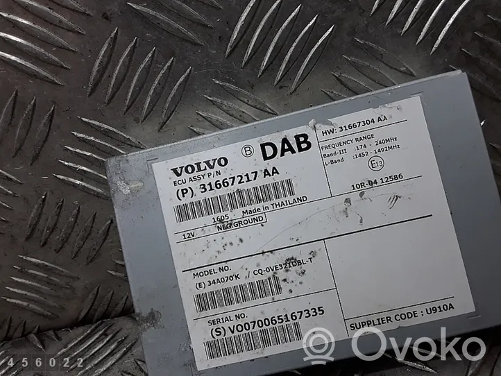 Volvo V60 Calculateur moteur ECU 31667217aa