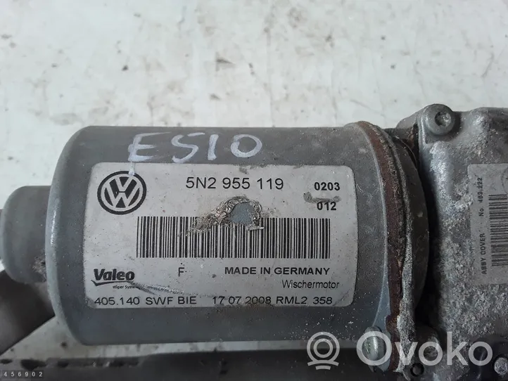 Volkswagen Tiguan Mechanizm wycieraczek szyby przedniej / czołowej 5n2955119