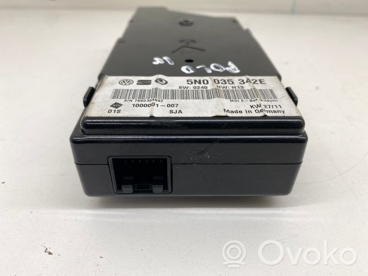 Volkswagen Polo V 6R Head unit multimedia control 5N0035342E