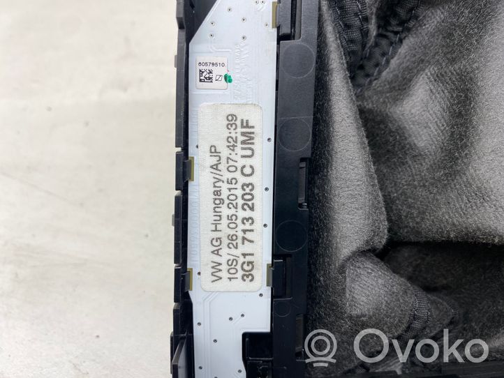 Volkswagen PASSAT B8 Drążek / Pokrętło zmiany biegów 3G1713203C