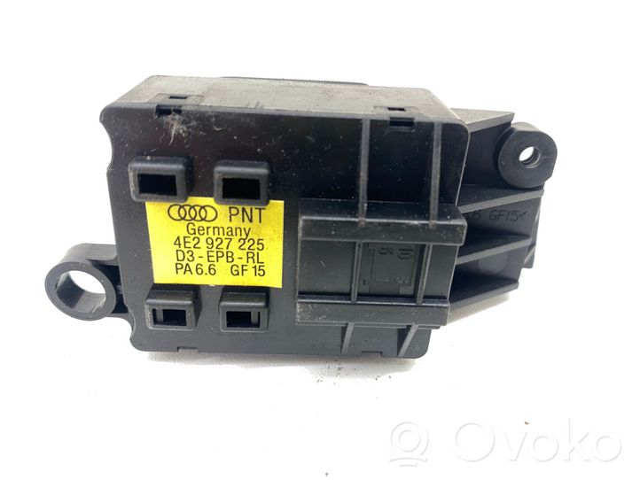 Audi A8 S8 D3 4E Interrupteur, commande de frein de stationnement 4E2927225