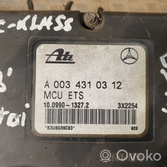 Mercedes-Benz C W202 ABS-pumppu A0034310312