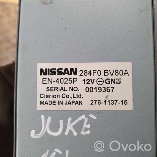 Nissan Juke I F15 Kameran ohjainlaite/moduuli 284F0BV80A