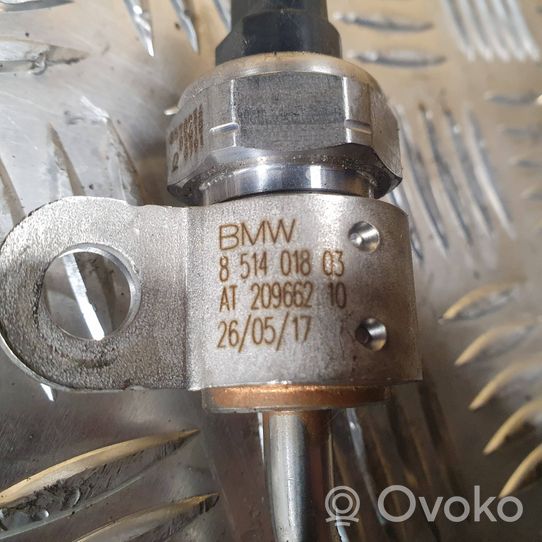 BMW 3 F30 F35 F31 Sensore di pressione dei gas di scarico 8514018