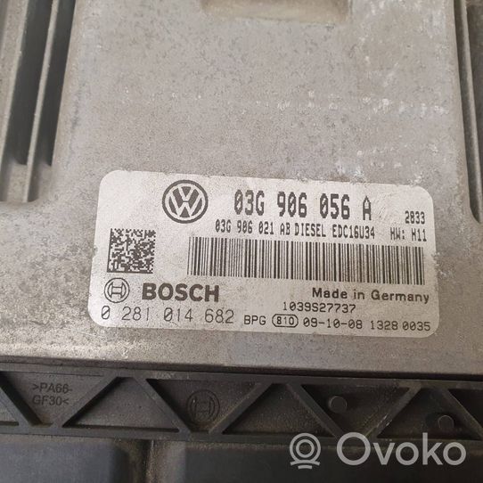 Volkswagen PASSAT B5 Variklio valdymo blokas 03G906056A