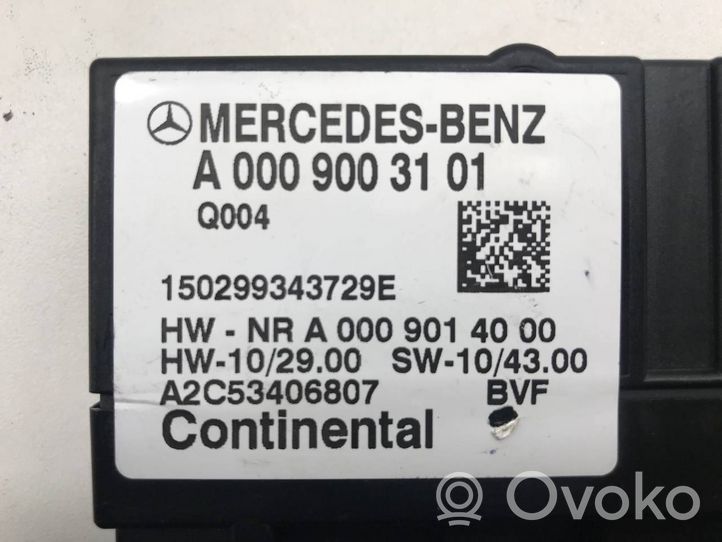 Mercedes-Benz Sprinter W906 Unité de commande / module de pompe à carburant A0009003101