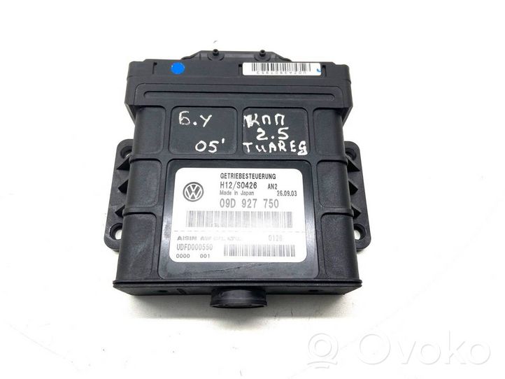 Audi A6 S6 C6 4F Pārnesumkārbas vadības bloks 09D927750