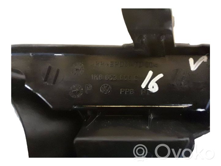 Volkswagen Scirocco Priešrūkinio žibinto apdaila/ grotelės 1K8853666C