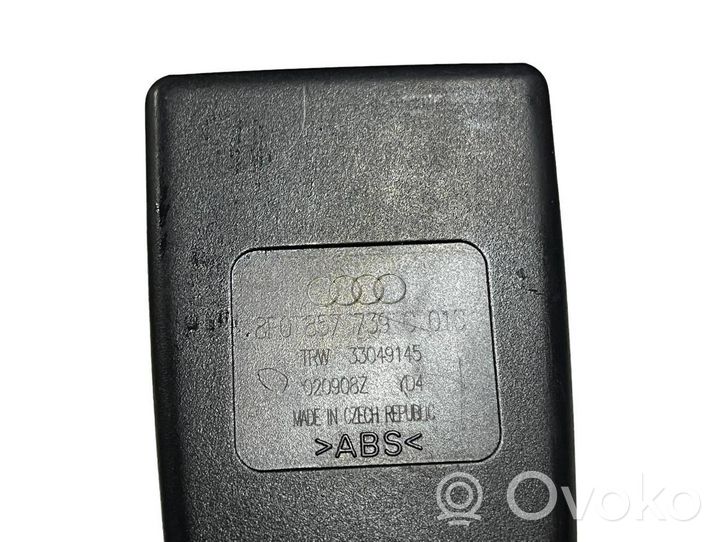 Audi A3 S3 A3 Sportback 8P Rear seatbelt buckle 8P0857739C