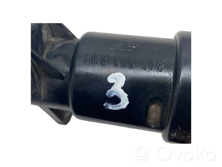 Volkswagen Sharan Headlight washer spray nozzle 7M3955978